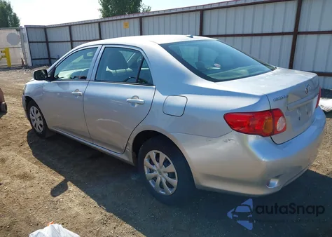 2009 Toyota Corolla Le from USA, damaged, VIN 1NXBU40E59Z119888